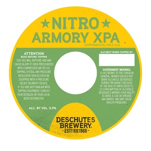 Deschutes Brewery Nitro Armory December 2013