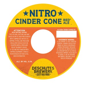 Deschutes Brewery Nitro Cinder Cone