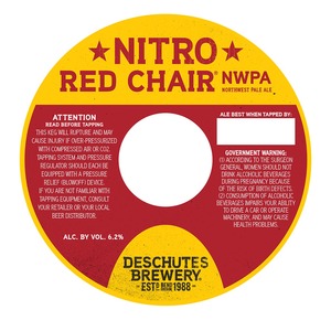Deschutes Brewery Nitro Red Chair December 2013