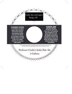 Professor Crafty's India Pale Ale 