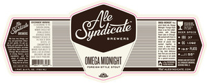 Ale Syndicate Brewers Omega Midnight Foreign-style January 2014