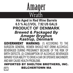 Amager Bryghus Wrath January 2014