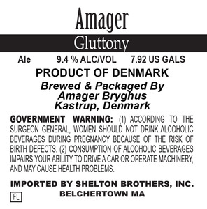 Amager Bryghus Gluttony January 2014