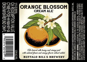 Buffalo Bill's Brewery Orange Blossom Cream