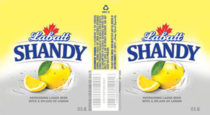 Labatt Shandy January 2014