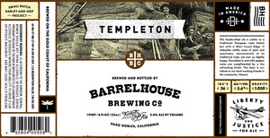 Barrelhouse Brewing Co. Templeton