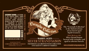 Coronado Brewing Company Barrel Aged Silver Strand Saison January 2014