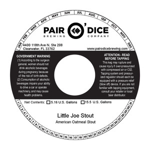 Little Joe Stout January 2014