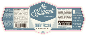 Ale Syndicate Sunday Session