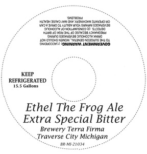 Ethel The Frog Ale Extra Special Bitter January 2014