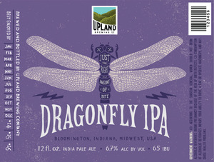 Upland Brewing Co. Dragonfly IPA