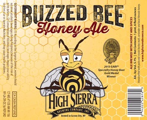 High Sierra Brewing Co., Inc Buzzed Bee Honey Ale