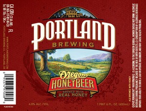 Portland Brewing Oregon Honey Beer