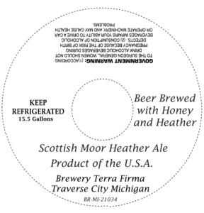 Brewery Terra Firma Scottish Moor Heather Ale January 2014