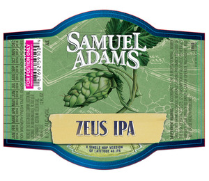 Samuel Adams Zeus January 2014