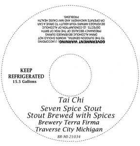Brewery Terra Firma Tai Chi Seven Spice Stout January 2014