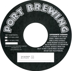 Port Brewing Tick Tock