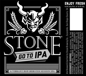 Stone Brewing Co Stone Go To IPA