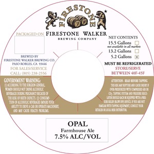 Firestone Opal January 2014