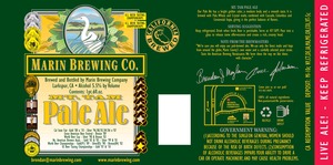 Marin Brewing Company Mt. Tam Pale Ale