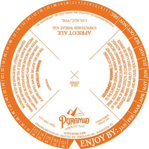 Pyramid Apricot Ale January 2014