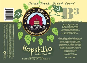 Broad Brook Brewing Company January 2014