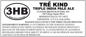 Three Heads Brewing Tre Kind January 2014