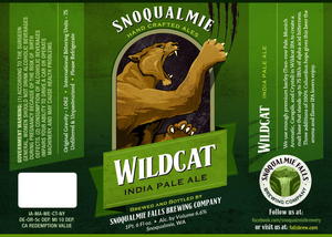 Snoqualmie Falls Brewing Company Wildcat January 2014