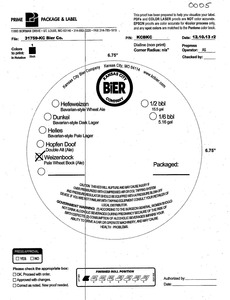 Weizenbock January 2014