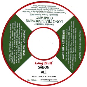 Long Trail Saison January 2014