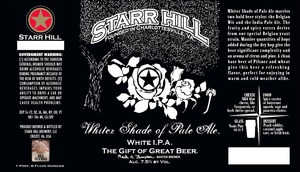 Starr Hill Whiter Shade Of Pale January 2014