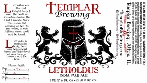 Templar Brewing Letholdus January 2014