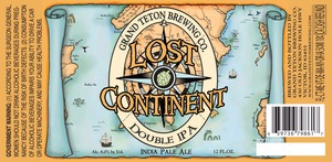 Grand Teton Brewing Company Lost Continent