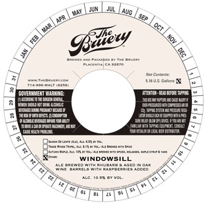 The Bruery Windowsill