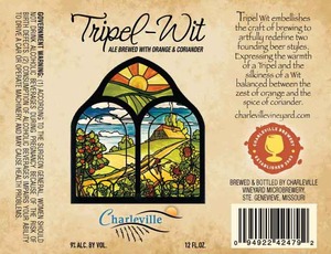 Charleville Vineyard Microbrewery Tripel Wit