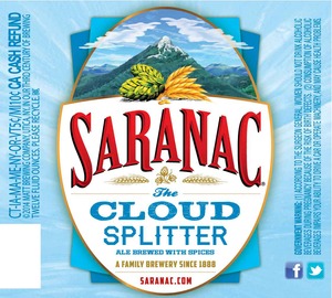 Saranac Cloud Splitter January 2014