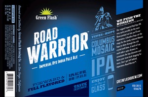 Green Flash Brewing Company Road Warrior