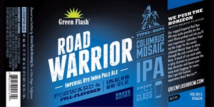 Green Flash Brewing Company Road Warrior January 2014