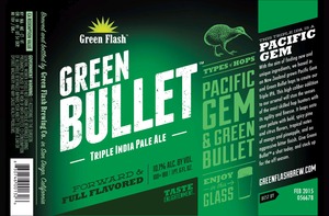 Green Flash Brewing Company Green Bullet January 2014