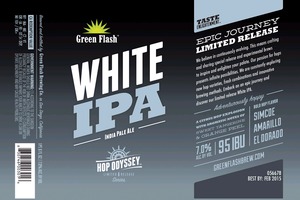 Green Flash Brewing Company White IPA January 2014