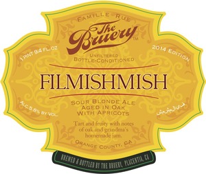 The Bruery Filmishmish