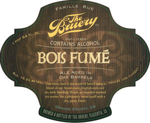 The Bruery Bois FumÉ