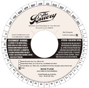 The Bruery Bois FumÉ