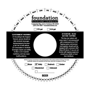 Foundation Brewing Company January 2014