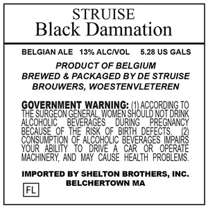 Struise Black Damnation January 2014