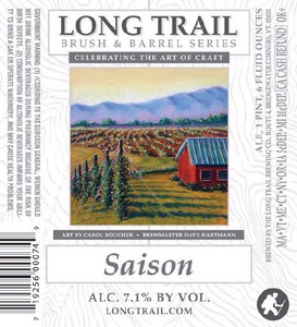 Long Trail Saison January 2014