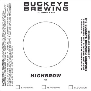 Buckeye Brewing Highbrow January 2014