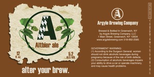 Argyle Brewing Company, LLC Alter Your Brew