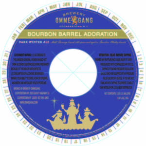 Ommegang Bourbon Barrel Adoration January 2014