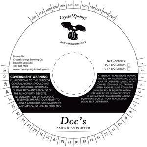 Doc's American Porter January 2014